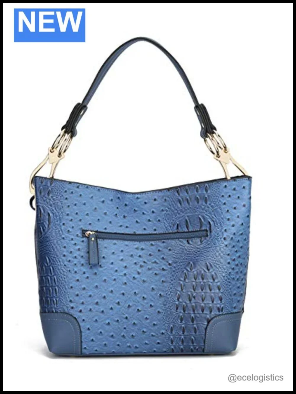 Set Hobo Bag & Wristlet Wallet Vegan Leather Shoulder Strap Zip Top